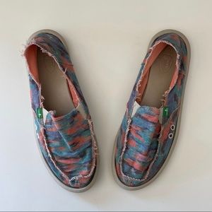 Women Sanuk Slide ons